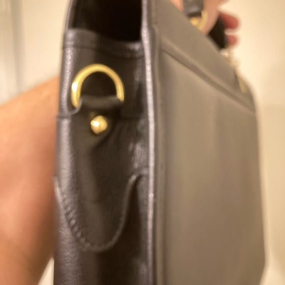 New Jack Georges Briefcase genuine Leather locking. Black. NWOT. Unisex. - Picture 12 of 16